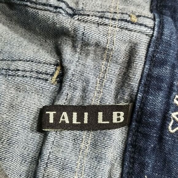 Sixty Nine Skirt Women's Size 28 Jean Mini Dark Wash Button Zipper Closure - Picture 9 of 10